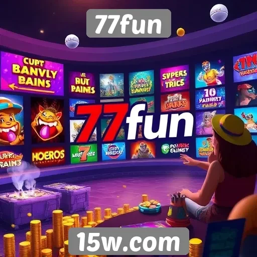 Experiência do usuário no site 77fun é destacada